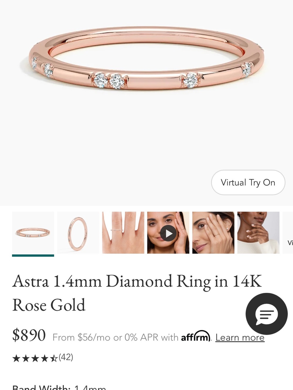 Brilliant Earth ring